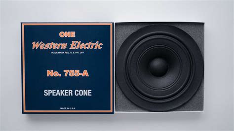 western electric 755a enclosure|755A Speaker Cone .